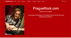 Desktop Screenshot of praguerock.com