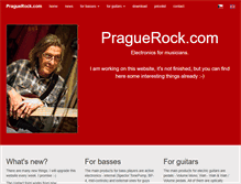 Tablet Screenshot of praguerock.com